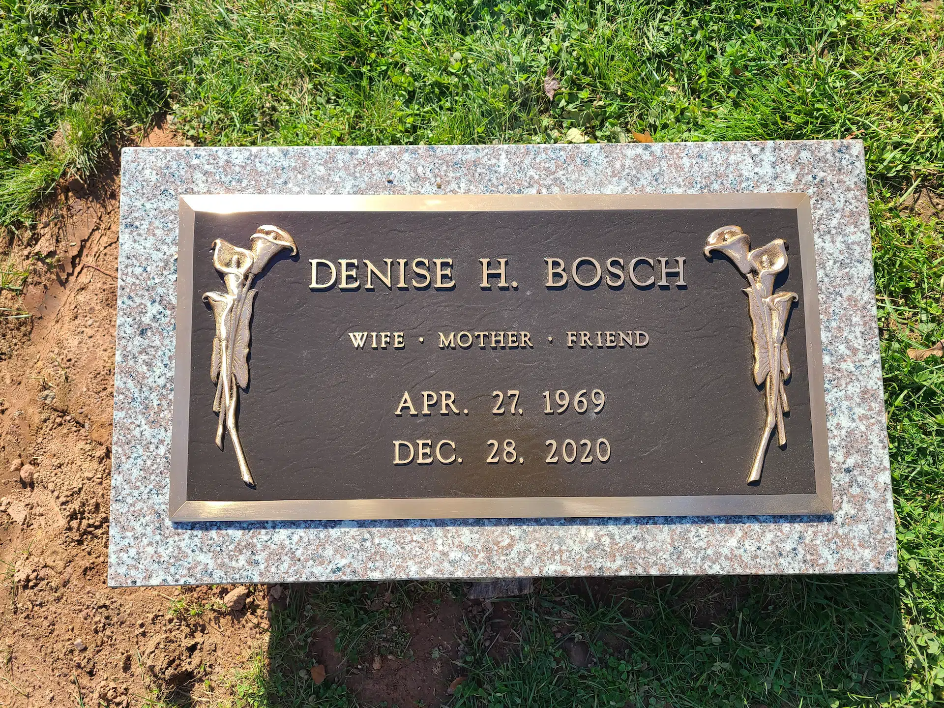 Bronze Bronze Plaque hand-carved by Headstone Plaque Guide in NJ — image 4